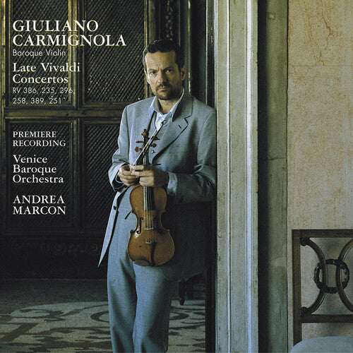 Vivaldi: Late Violin Concertos / Giuliano Carmignola