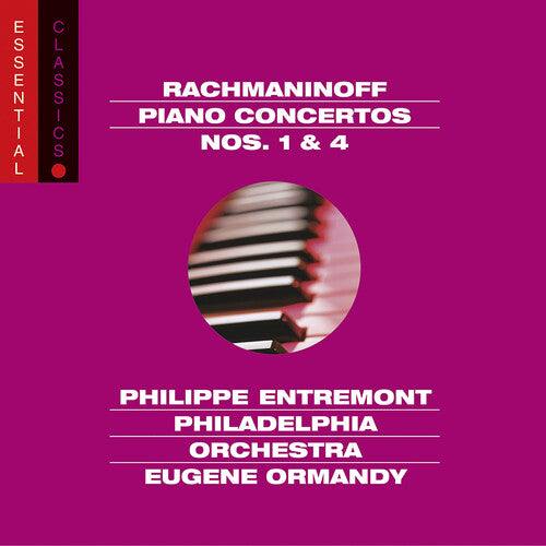 Rachmaninov: Piano Concertos No 1 & 4 / Entremont, Ormandy