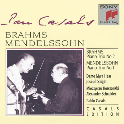 Casals Edition - Brahms, Mendelssohn: Piano Trios / Hess