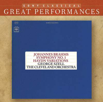 Brahms: Symphony No 1 / George Szell, Cleveland Orchestra