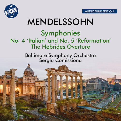 Mendelssohn: Symphonies Nos. 4 & 5 / Comissiona, Baltimore Symphony