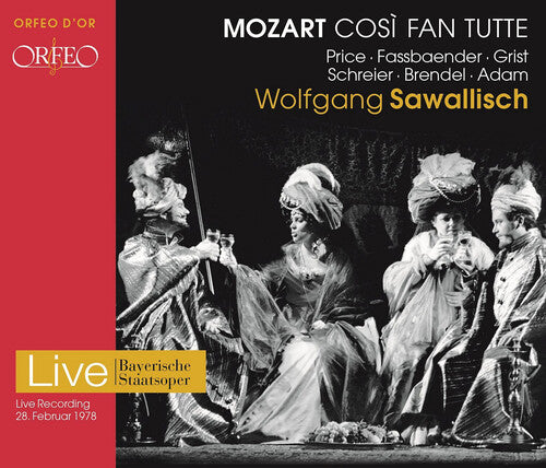 Mozart: Cosi fan tutte / Sawallisch, Price, Fassbaender, Bavarian State Opera