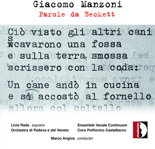 Manzoni: Parole da Beckett