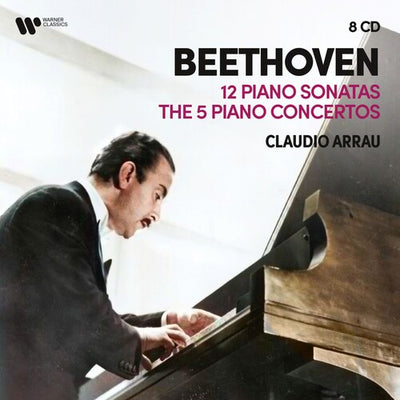 BEETHOVEN: 12 PIANO SONATAS THE 5 PIANO CONCERTOS