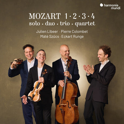 MOZART 1 2 3 4 - SOLO DUO TRIO QUARTET