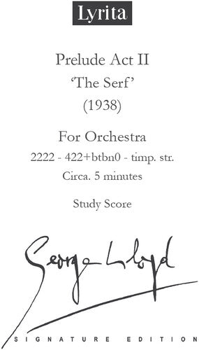 The Serf "Prelude Act II" - Study