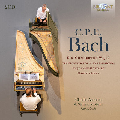 C.P.E Bach: Six Concertos / Astronio, Molardi