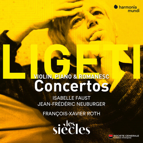LIGETI: VIOLIN CONCERTO CONCERT ROMANESC PNO CON