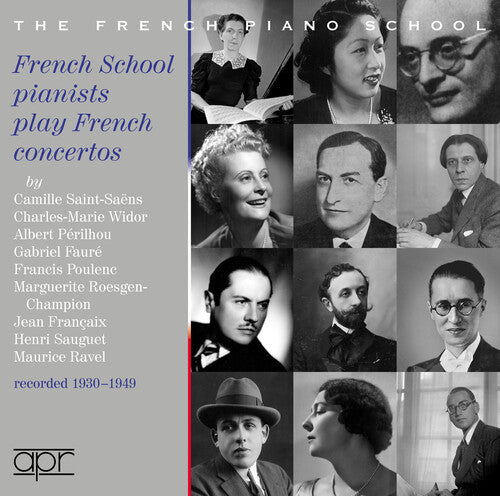French School pianists play French concertos