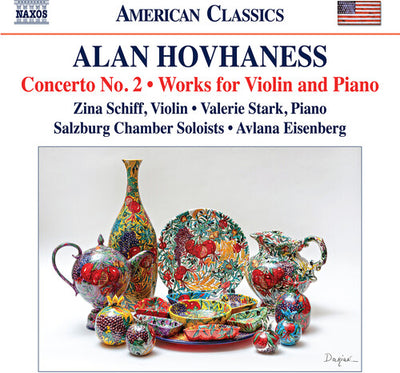 Hovhaness: Concerto No. 2; Works for Violin and Piano