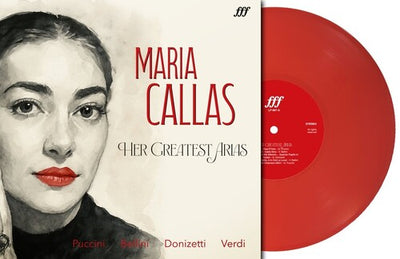 MARIA CALLAS: THE GREATEST HITS - RED VINYL