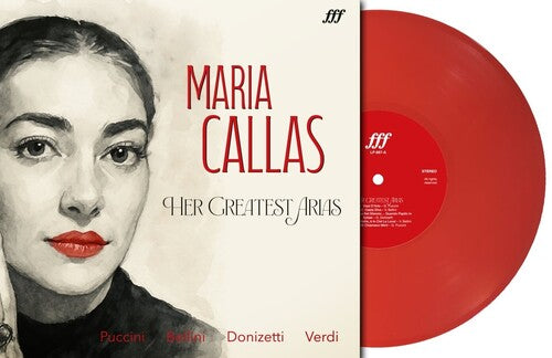 MARIA CALLAS: THE GREATEST HITS - RED VINYL