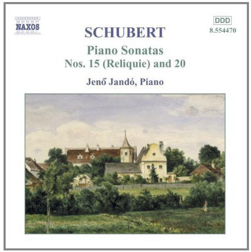 Schubert: Piano Sonatas No 15 And 20 / Jenö Jandó