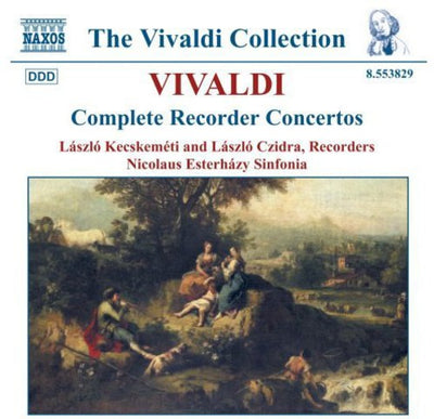 Vivaldi: Complete Recorder Concertos / Kecskeméti, Czidra