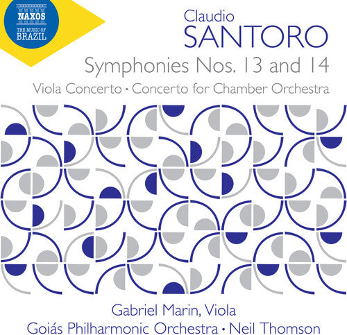 Santoro: Symphony No. 13; Symphony No. 14; Viola Concerto; C