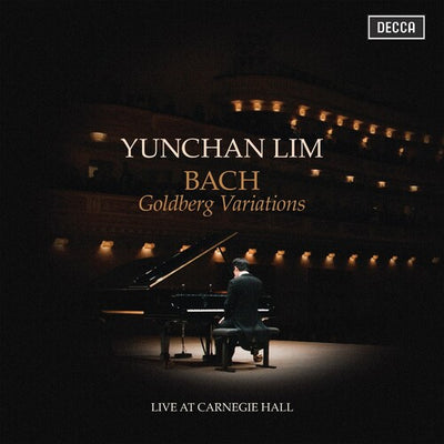J.S. BACH: GOLDBERG VARIATIONS LIVE AT CARNEGIE