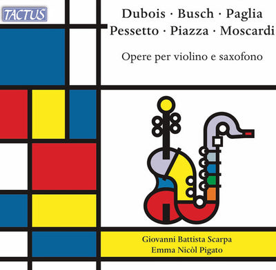 Works for violin and saxophone