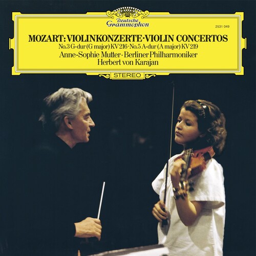 MOZART: VIOLIN CONCERTOS NOS. 3 & 5