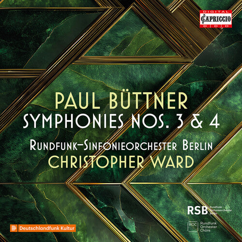Paul Buttner: Symphonies Nos. 3 & 4