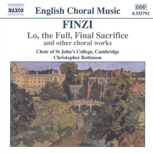 Finzi: Lo The Full Final Sacrifice, Etc / Robinson, Et Al