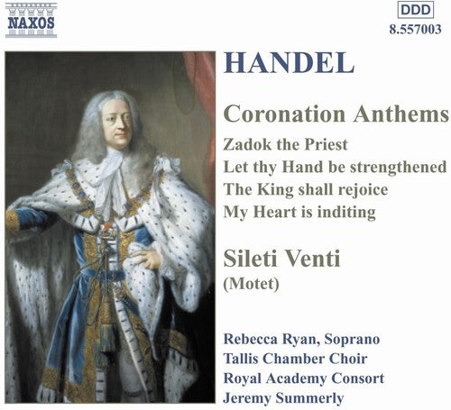 Handel: Coronation Anthems, Etc / Summerly, Ryan, Et Al