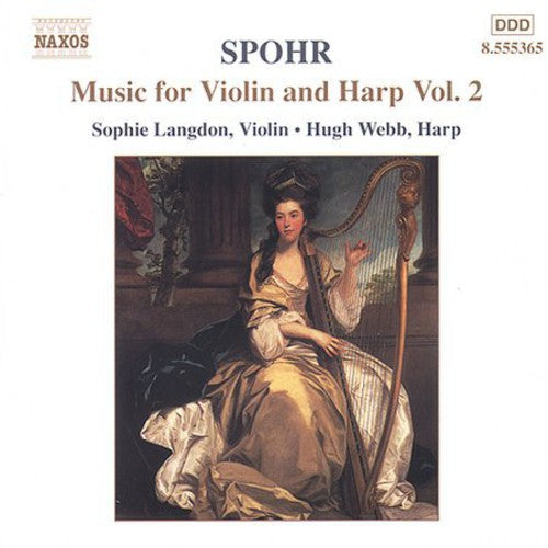 Spohr: Music For Violin And Harp Vol 2 / Langdon, Webb