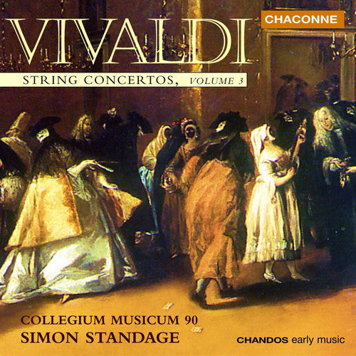 Vivaldi: String Concertos Vol 3 / Simon Standage, Et Al