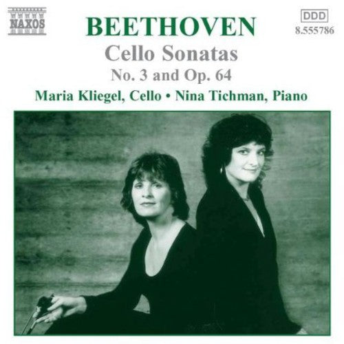 Beethoven: Cello Sonata No 3, Etc / Kliegel, Tichman