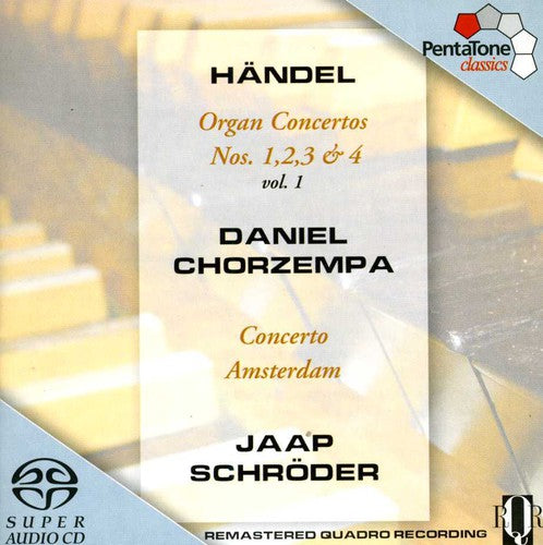 Handel: Organ Concertos Vol 1 / Chorzempa, Schröder, Et Al