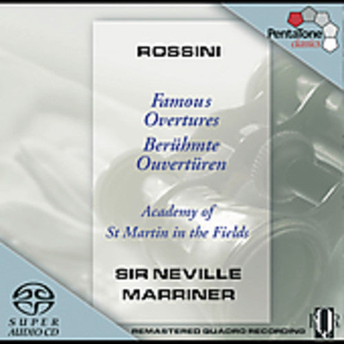 Rossini: Famous Overtures / Marriner, Academy Of St. Martin