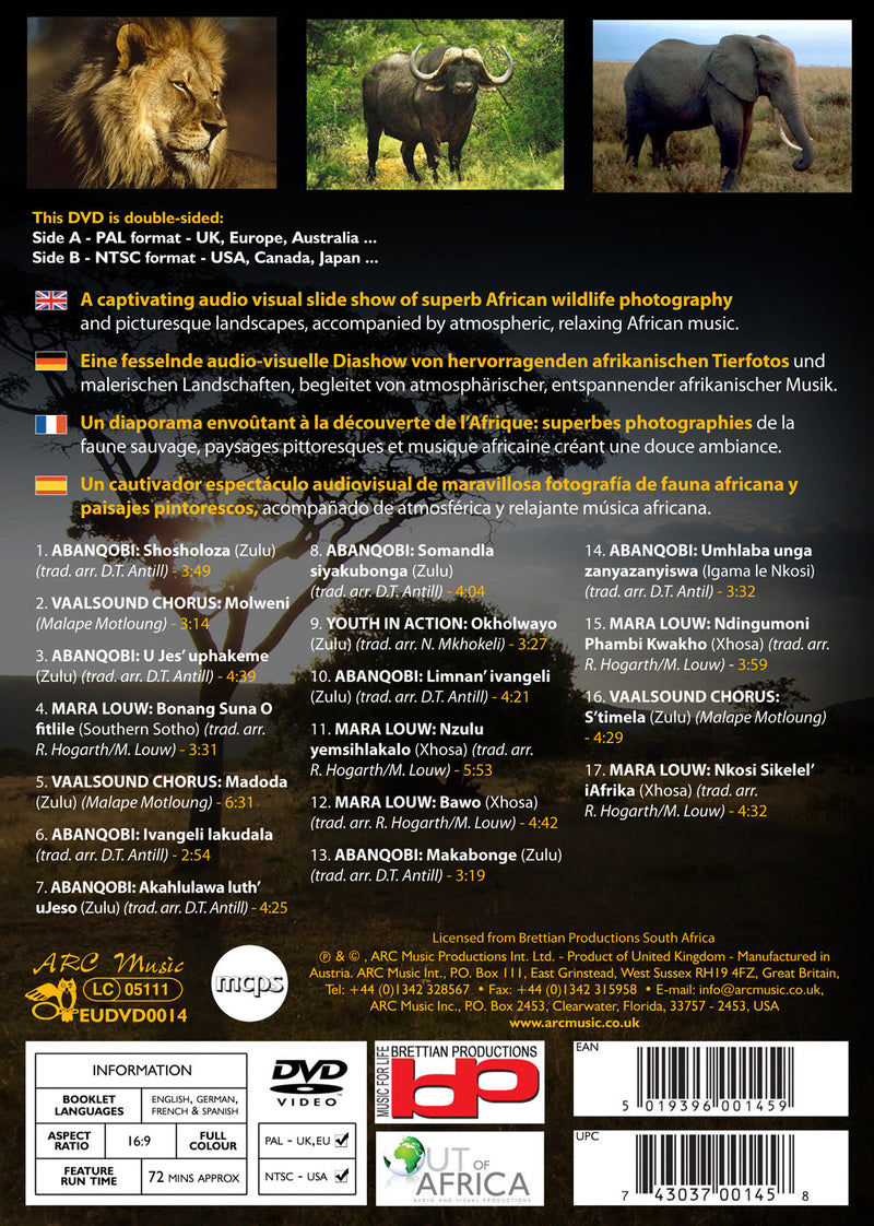 The Spirit of Africa DVD
