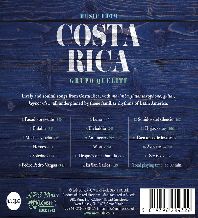 Music from Costa Rica / Grupo Quelite