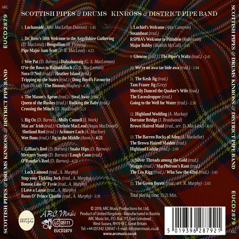 Scottish Pipes & Drums / Kinross & District Pipe Band