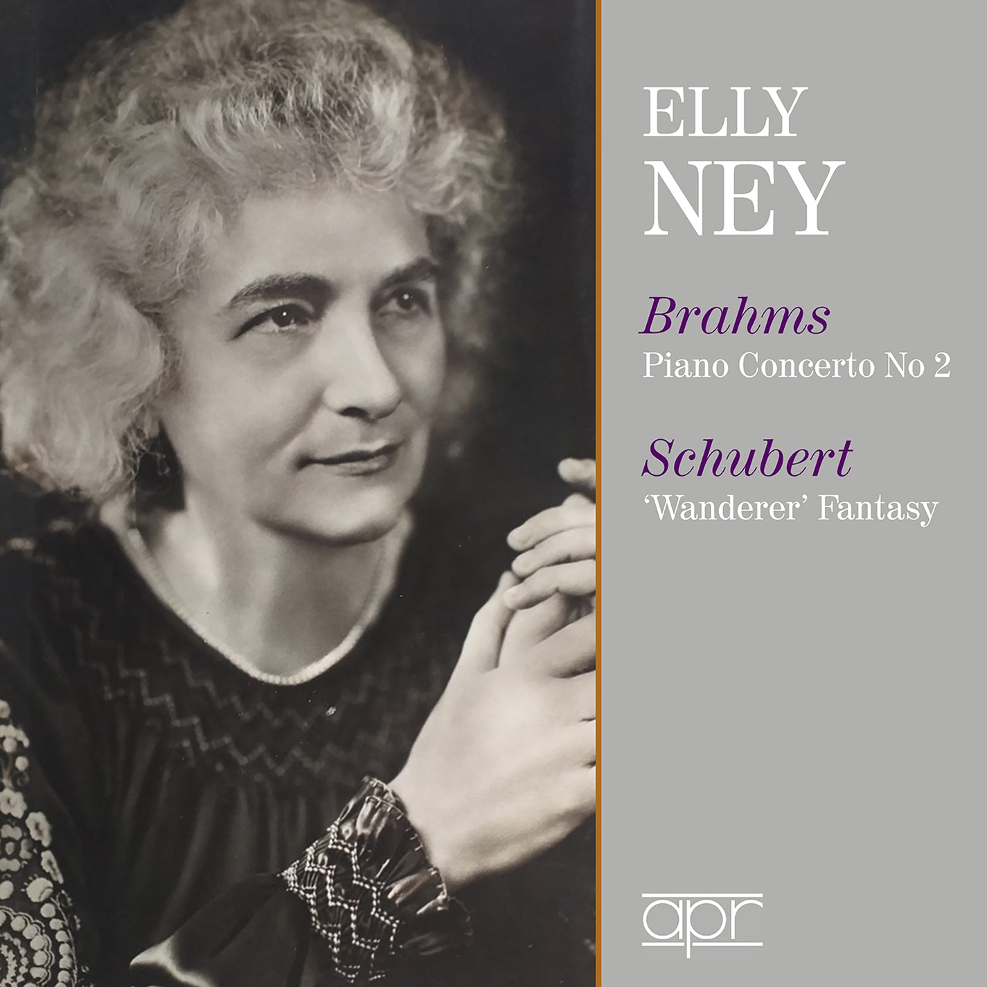 Elly Ney Plays Brahms & Schubert / M. Fiedler, Melichar, Berlin Philharmonic