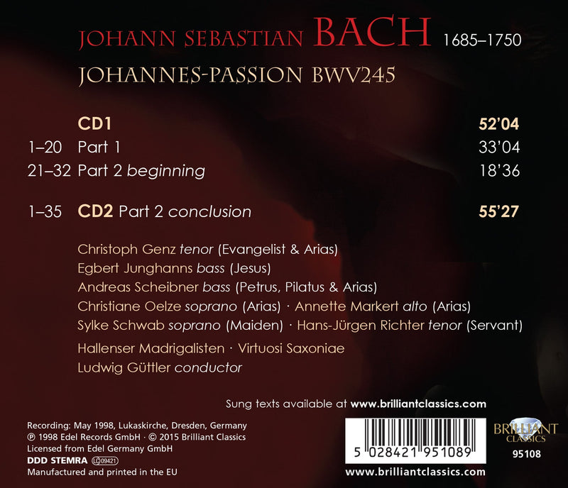 Bach: Johannes- Passion