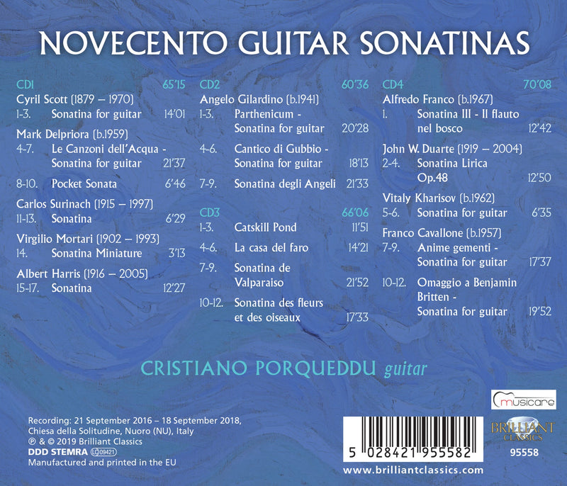 Novecento Guitar Sonatinas / Porqueddu