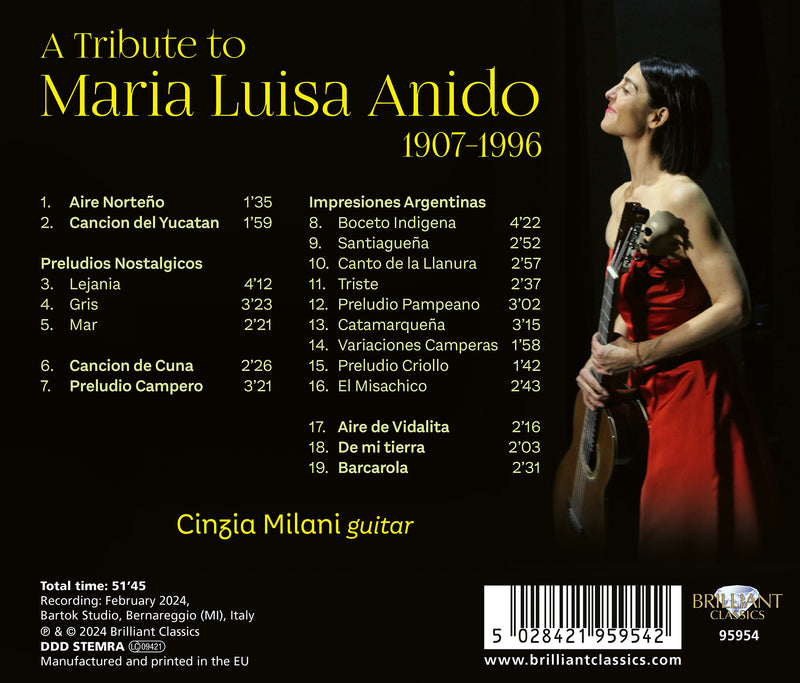 A Tribute to Maria Luisa Anido