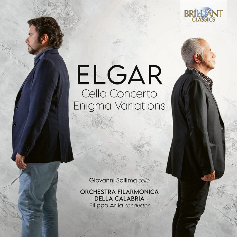 Elgar: Cello Concerto /  Arlia, Sollima, Orchestra Filarmonica della Calabria