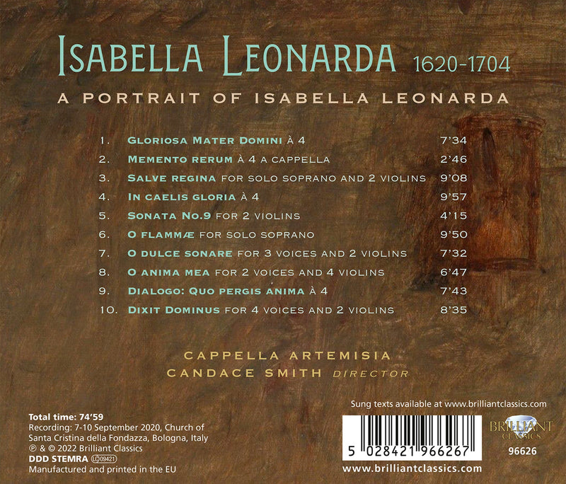 A Portrait of Isabella Leonarda / Smith, Cappella Artemisia