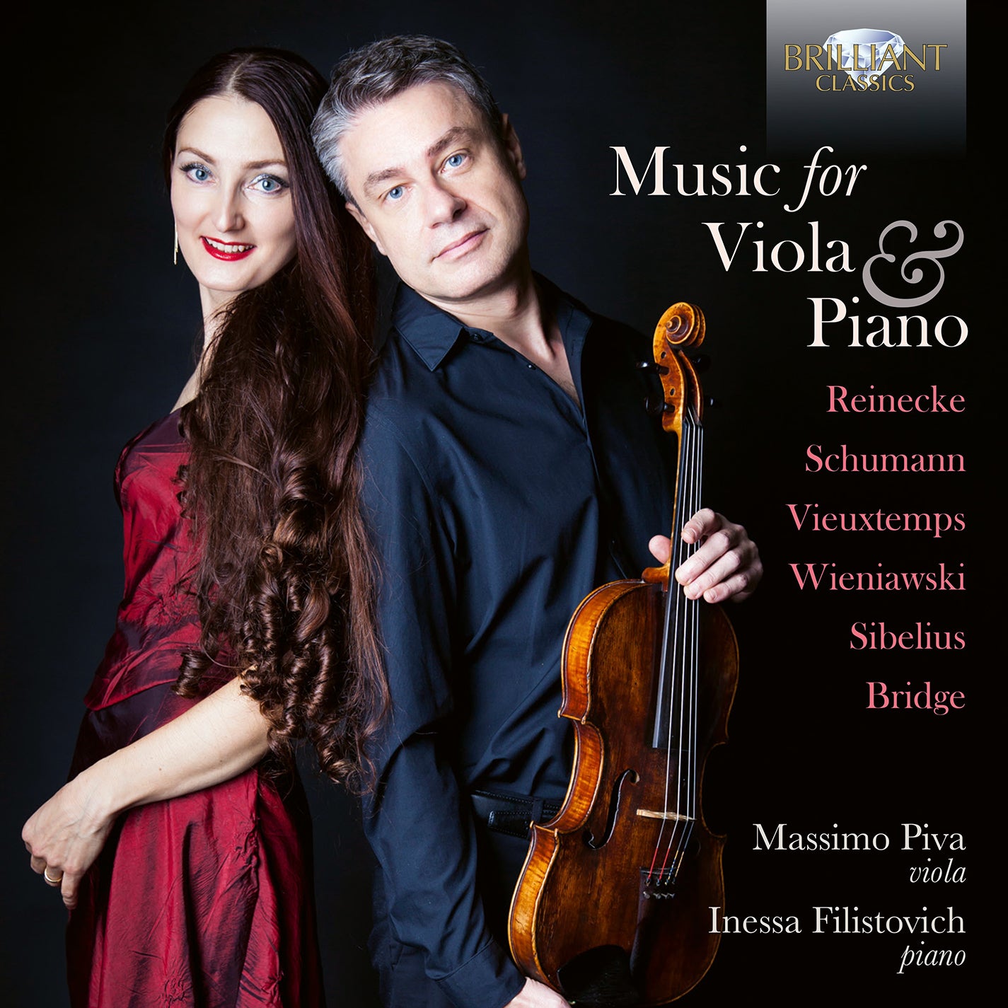 Music for Viola & Piano by Schumann, Sibelius et al. / Piva, Filistovich