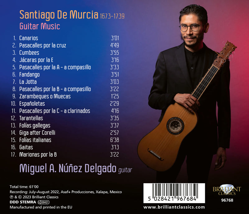 De Murcia: Guitar Music / Núñez Delgado