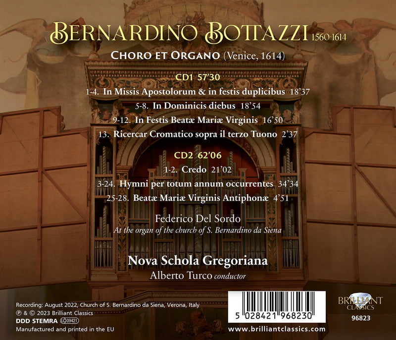 Bottazzi: Choro et Organo