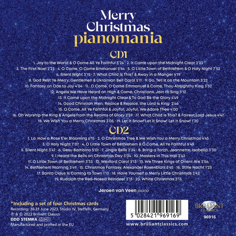 Merry Christmas Pianomania / Jeroen van Veen