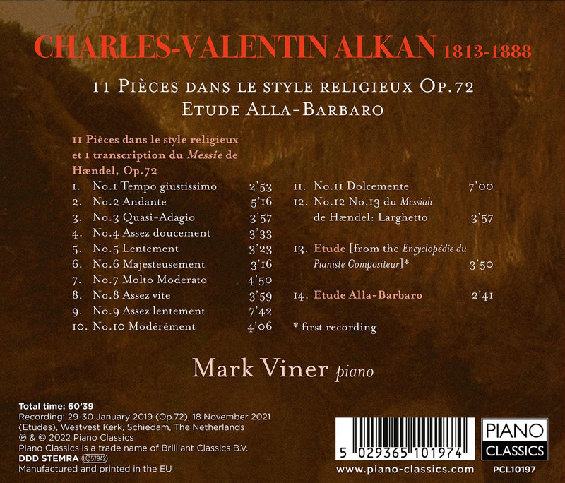Alkan: Complete Piano Music, Vol. 5 / Viner