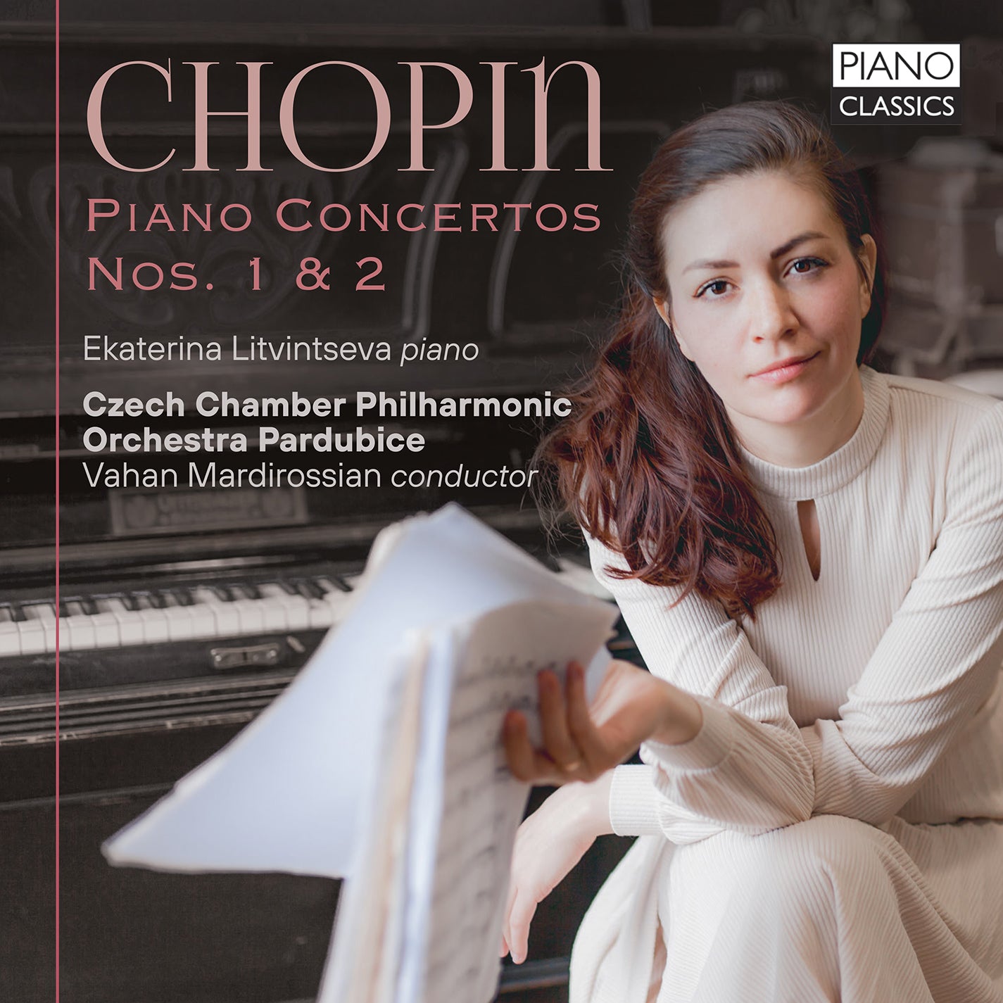 Chopin: Piano Concertos Nos. 1 & 2 / Litvintseva, Mardirossian, Czech Chamber Philharmonic Pardubice