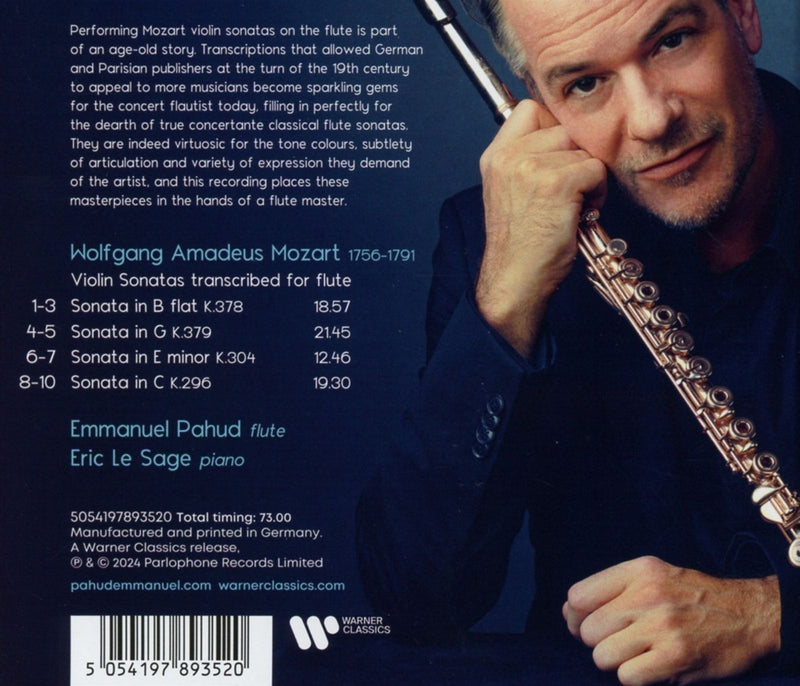 Stories - Mozart: Violin Sonatas (trans. for flute) / Pahud, Le Sage