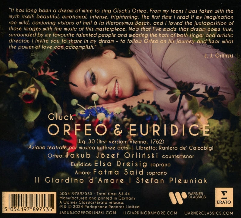 Gluck: Orfeo & Euridice / Orlinski, Dreisig, Said, Plewniak, Il Giardino d'Amore