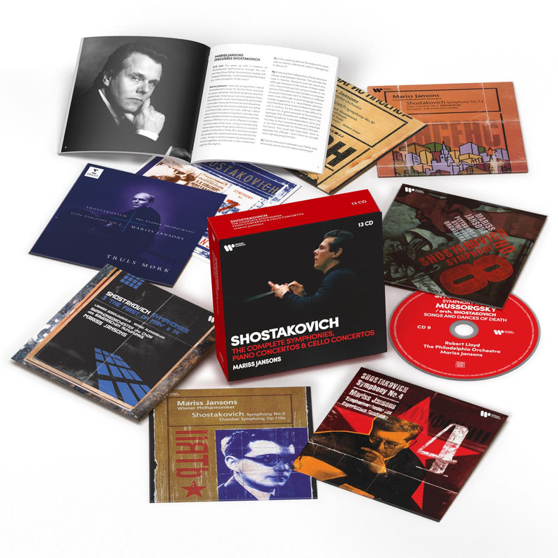 Shostakovich: Complete Symphonies, Cello Concertos & Piano Concertos / Mariss Jansons