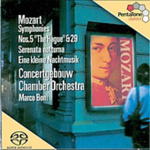 MOZART: Symphonies Nos. 5 and 29 / Serenades Nos. 6 and 13