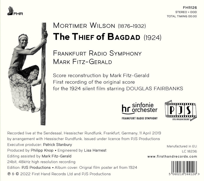 Wilson: The Thief of Bagdad / Fitz-Gerald, Frankfurt Radio Symphony